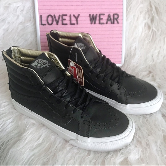 vans slip on moto skate shoe